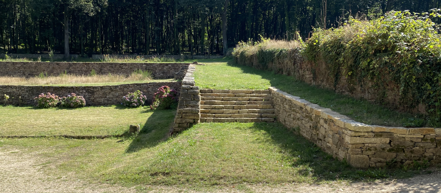Construction d'escalier - Chateau de Brignac
